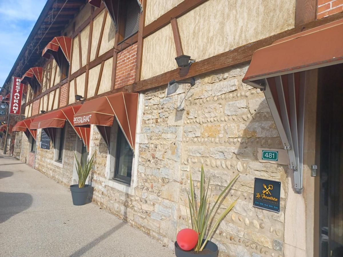 Hotel La Parenthese Attignat Exterior foto